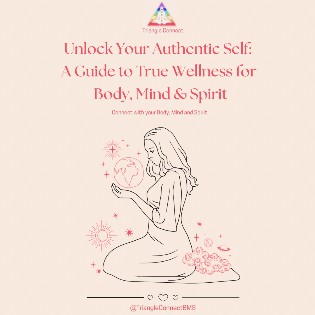 Authentic Mind Triangle Connect, Body, Mind, Spirit – Triangle Connect