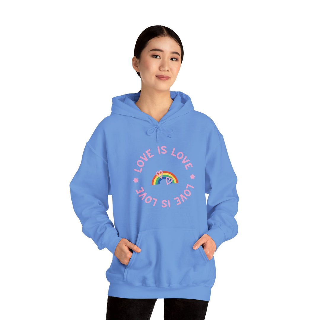Love is Love Rainbow Unisex Heavy Blend™ Hooded Sweatshirt