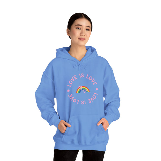 Love is Love Rainbow Unisex Heavy Blend™ Hooded Sweatshirt
