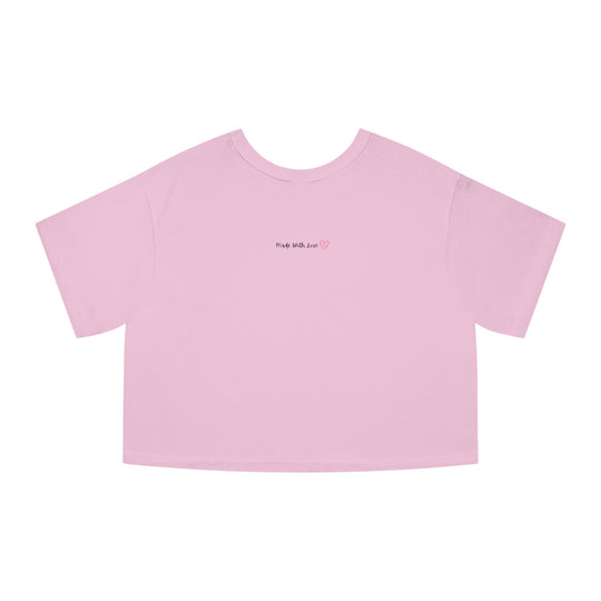 Just Breathe Moon Champion Women's Heritage Cropped T-Shirt