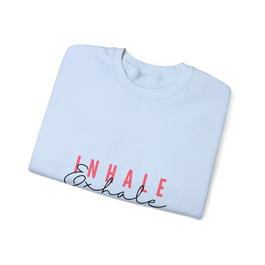 Inhale Exhale Unisex Heavy Blend™ Crewneck Sweatshirt