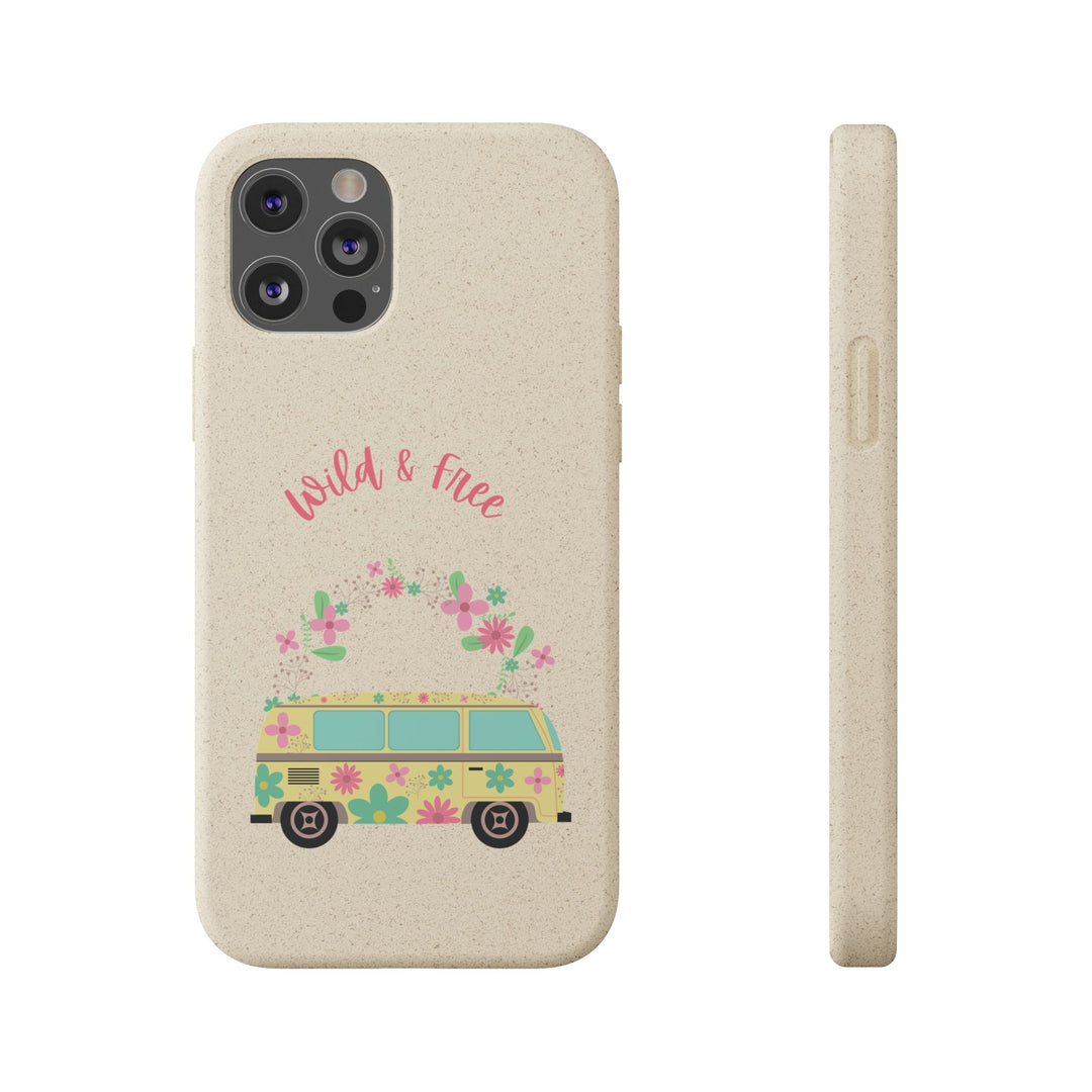 Wild and Free VW Bus Biodegradable Case