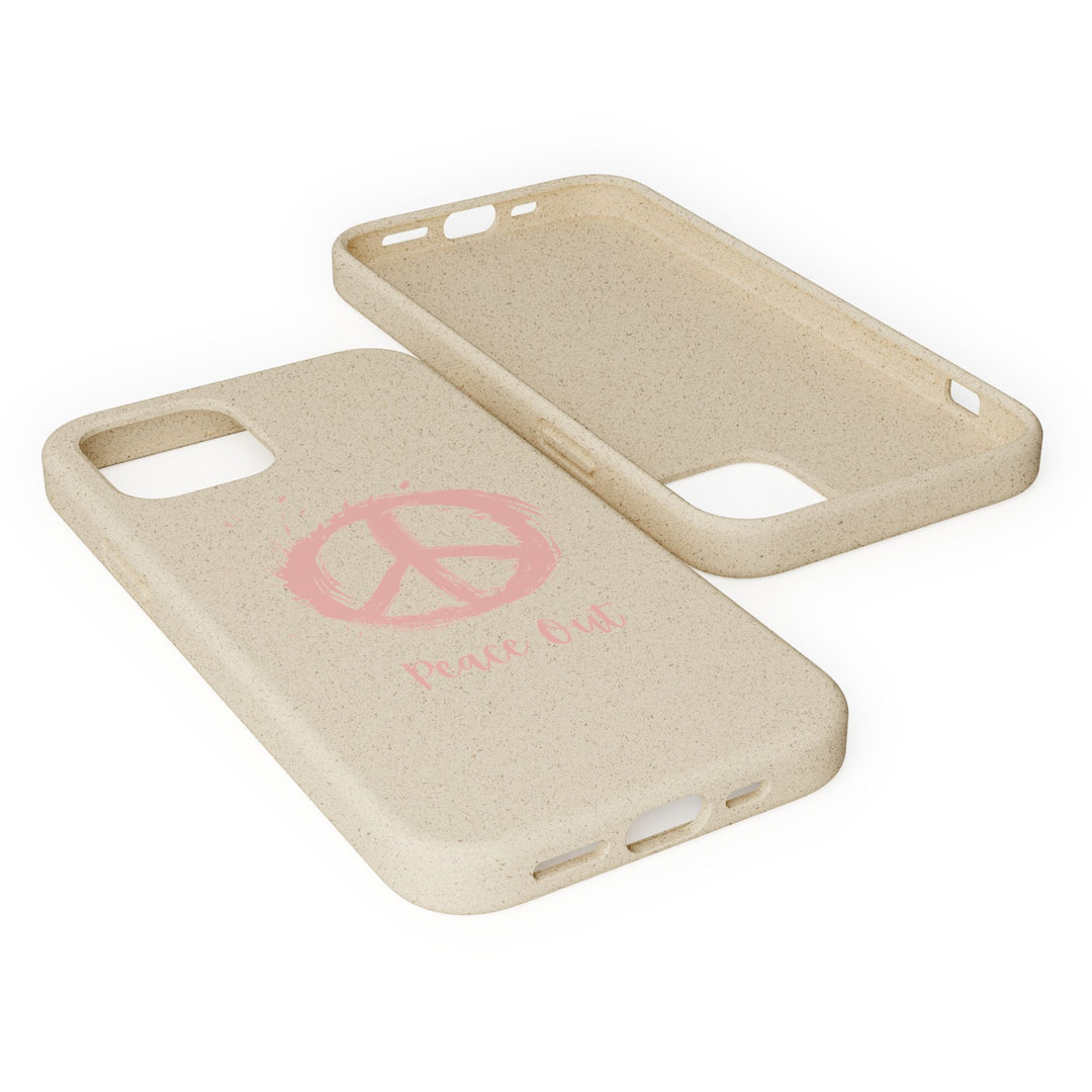 Peace Out Biodegradable Case