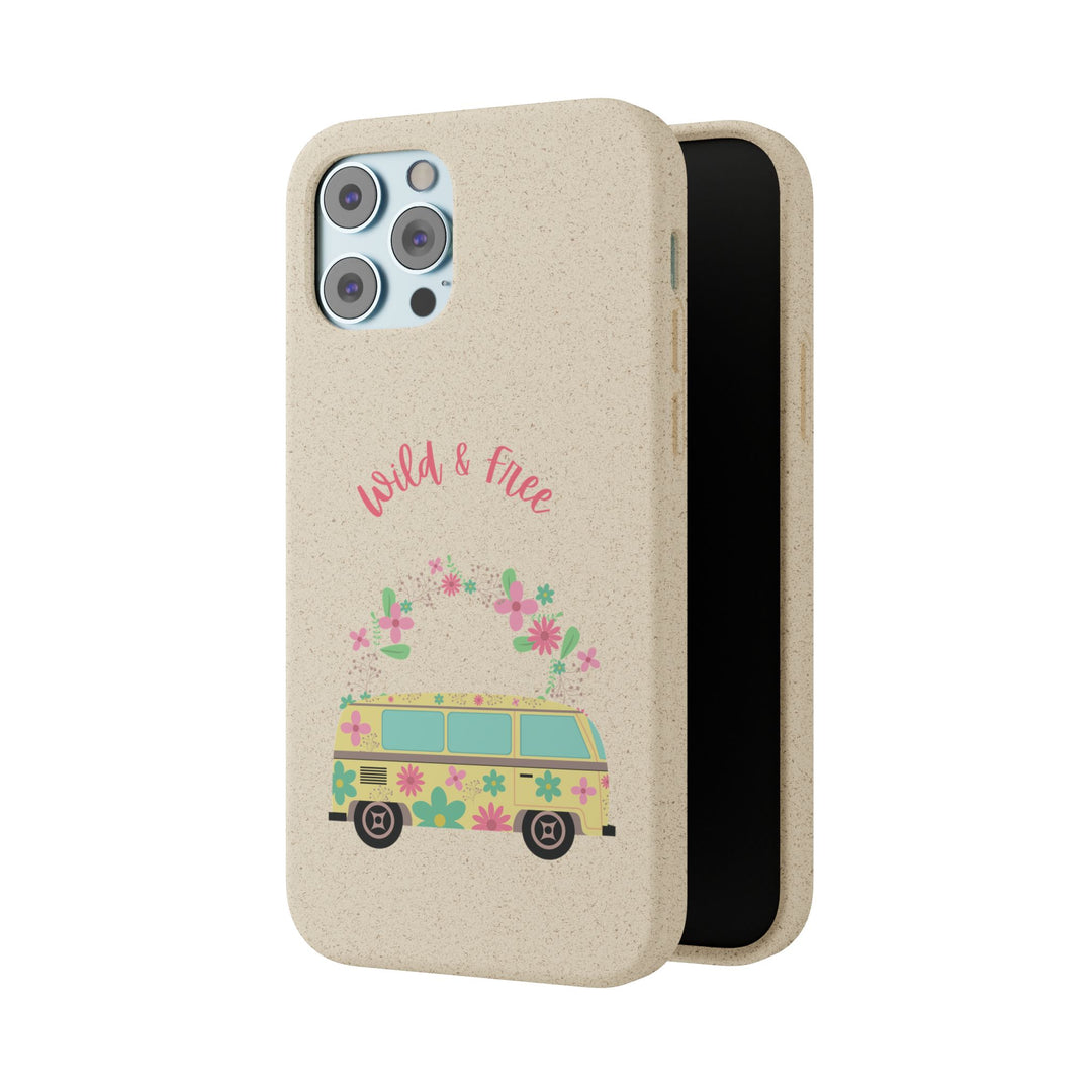 Wild and Free VW Bus Biodegradable Case