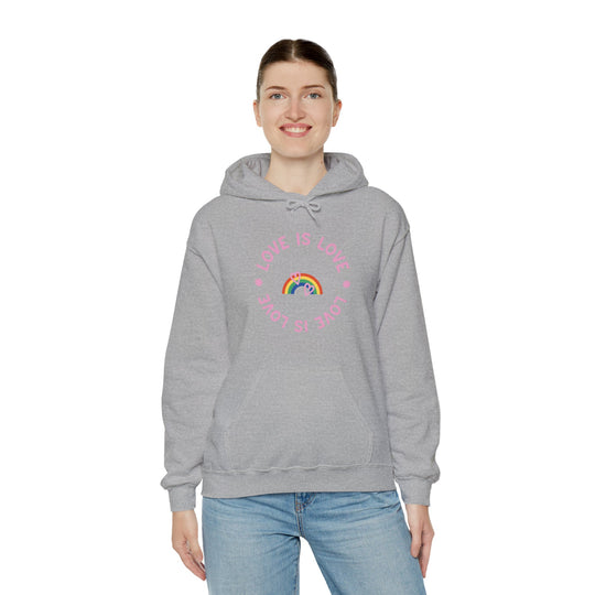 Love is Love Rainbow Unisex Heavy Blend™ Hooded Sweatshirt
