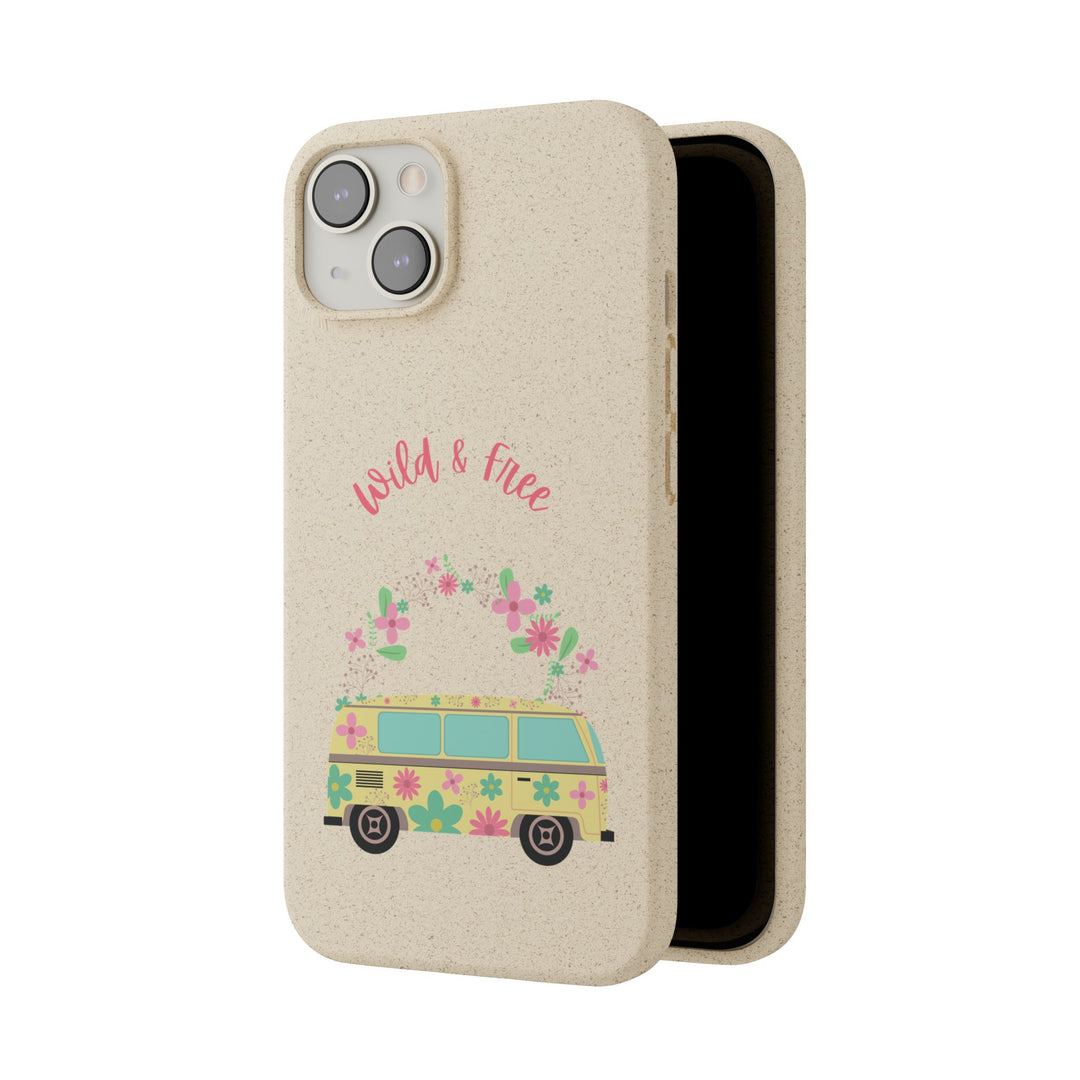 Wild and Free VW Bus Biodegradable Case