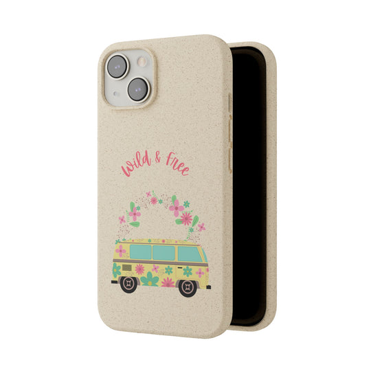 Wild and Free VW Bus Biodegradable Case