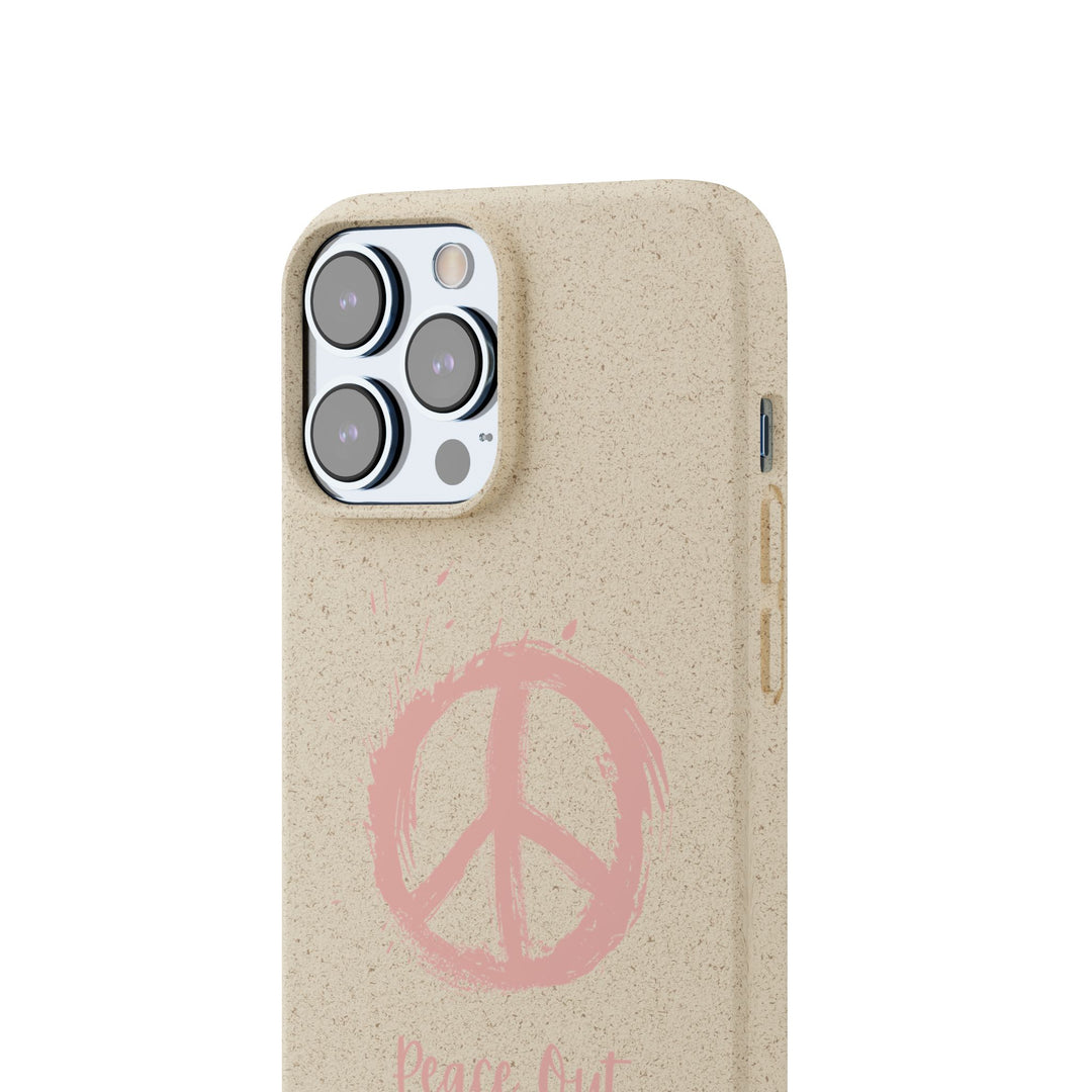Peace Out Biodegradable Case