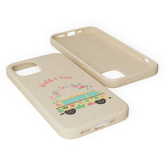 Wild and Free VW Bus Biodegradable Case