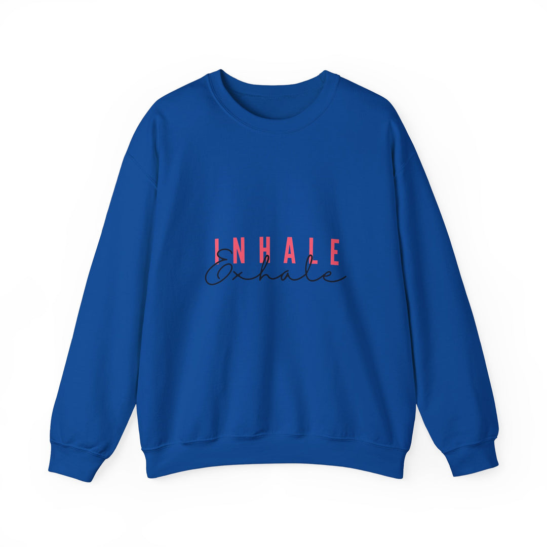 Inhale Exhale Unisex Heavy Blend™ Crewneck Sweatshirt