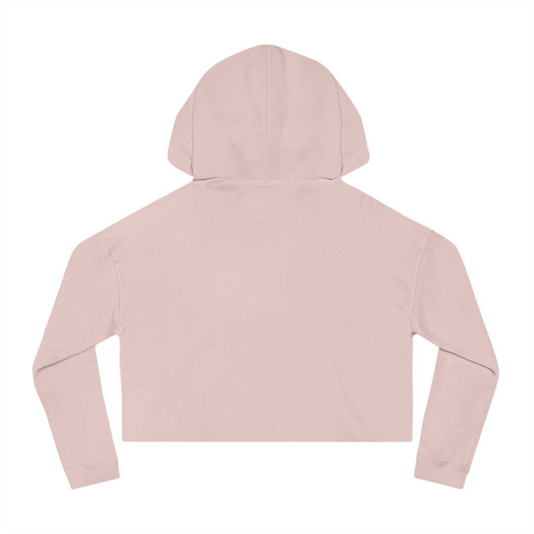 Just Fucking Breathe Women’s Cropped Hooded Sweatshirt