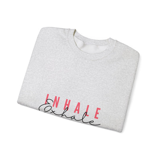 Inhale Exhale Unisex Heavy Blend™ Crewneck Sweatshirt