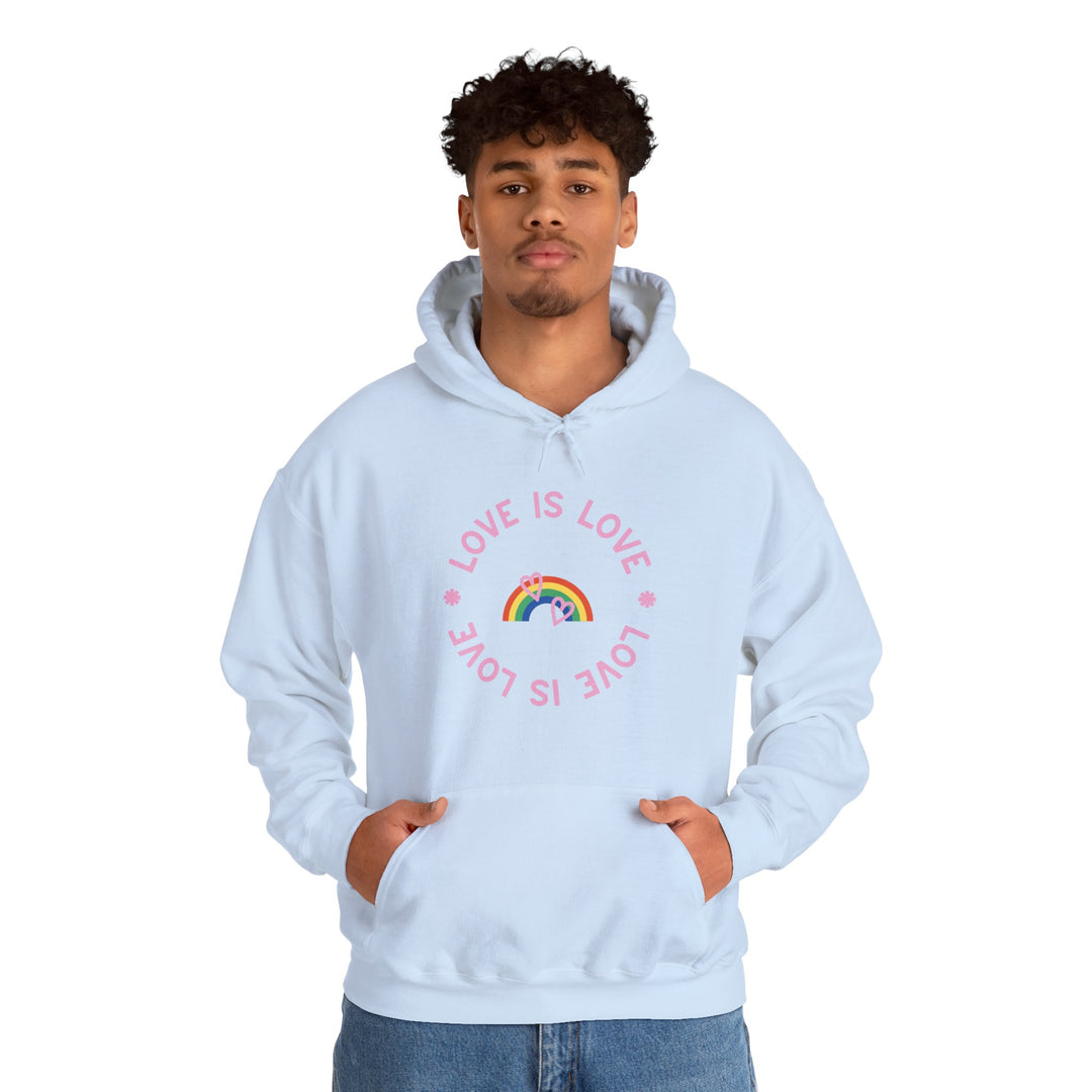 Love is Love Rainbow Unisex Heavy Blend™ Hooded Sweatshirt