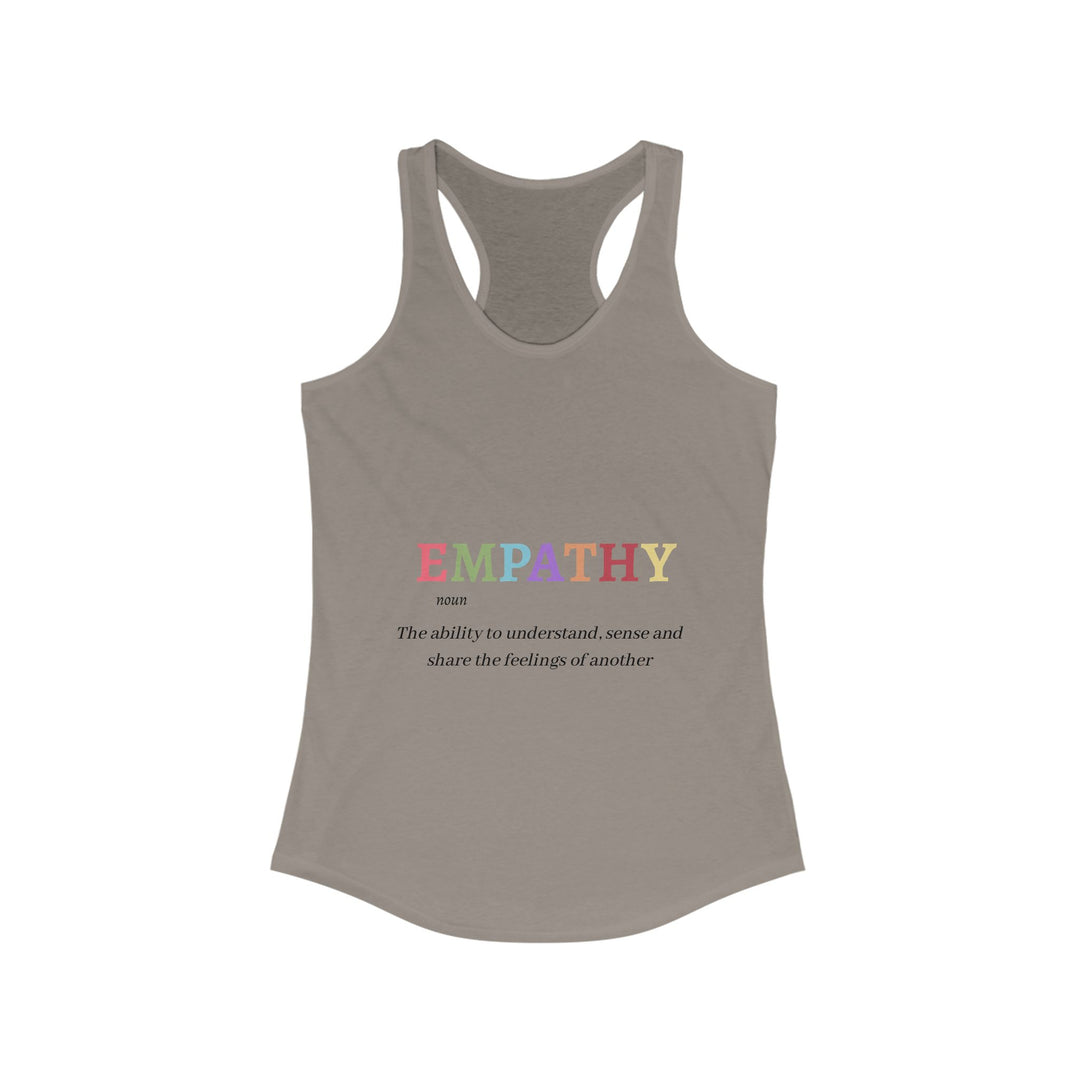 EMPATHY Women's Ideal Racerback Tank