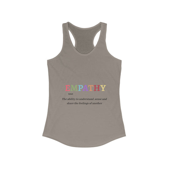EMPATHY Women's Ideal Racerback Tank