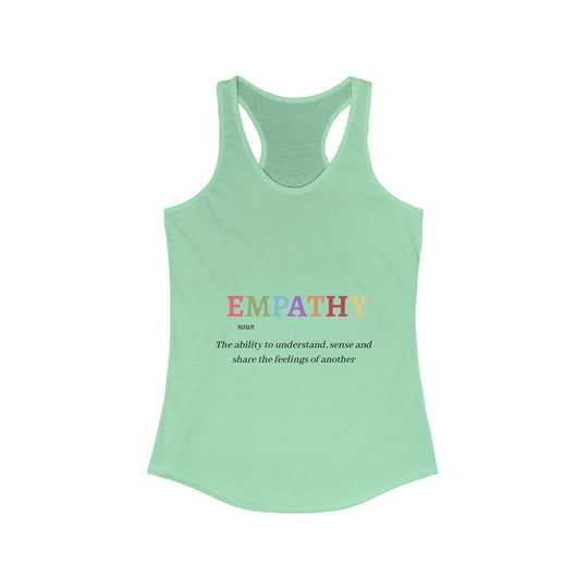 EMPATHY Women's Ideal Racerback Tank