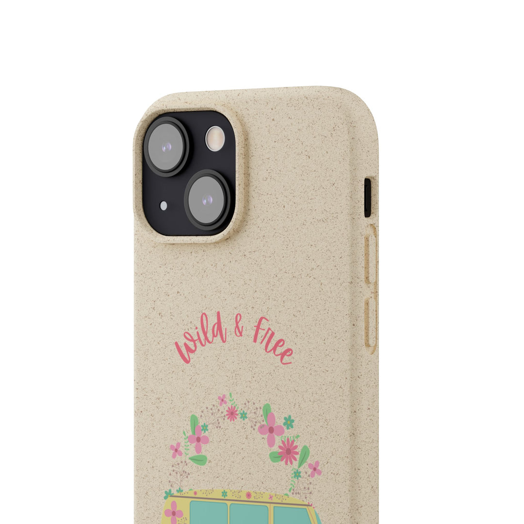 Wild and Free VW Bus Biodegradable Case