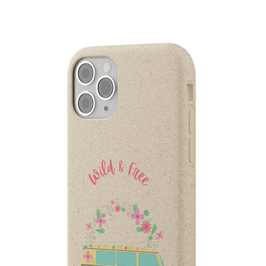 Wild and Free VW Bus Biodegradable Case