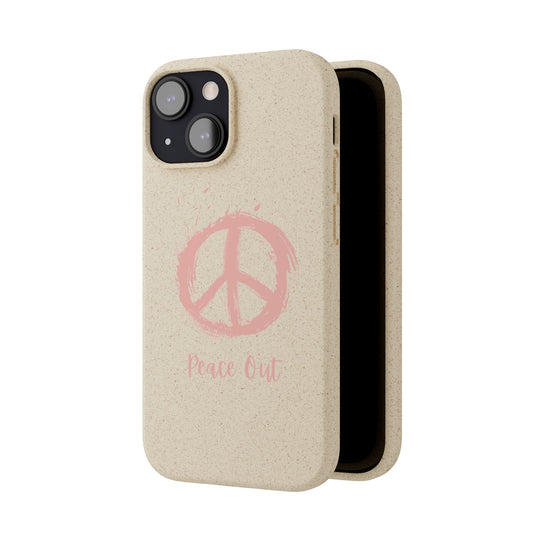 Peace Out Biodegradable Case