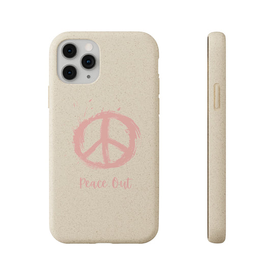 Peace Out Biodegradable Case