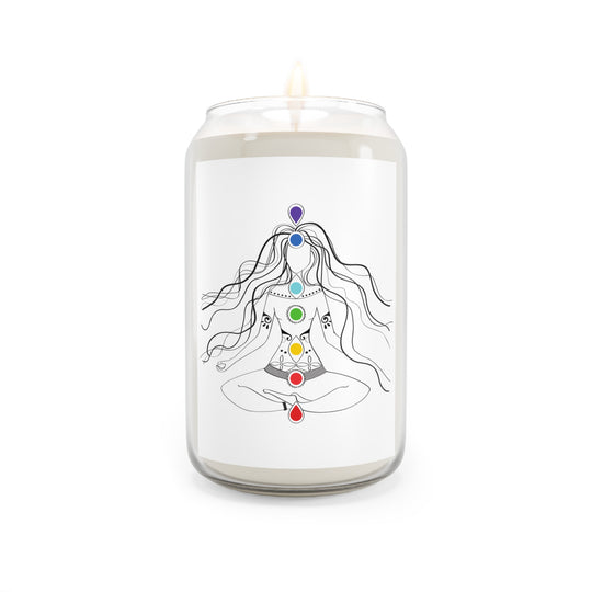 Whimsical Chakra Girl Aromatherapy Candle, 13.75oz