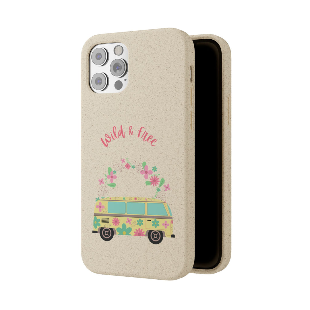 Wild and Free VW Bus Biodegradable Case