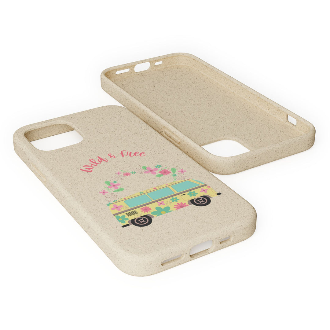 Wild and Free VW Bus Biodegradable Case
