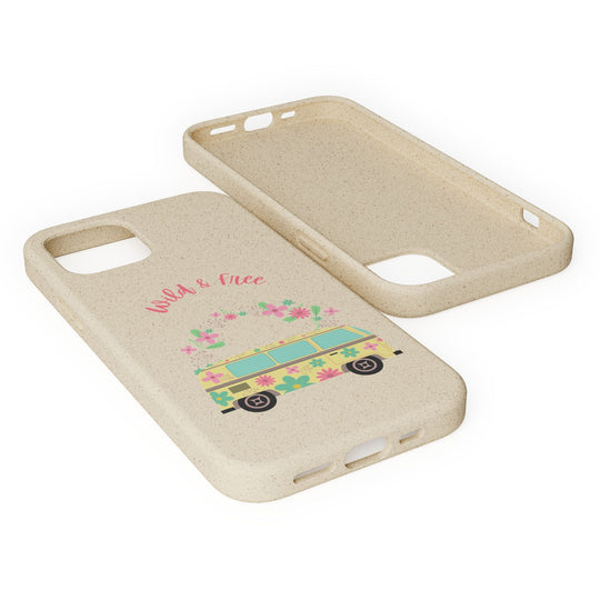 Wild and Free VW Bus Biodegradable Case