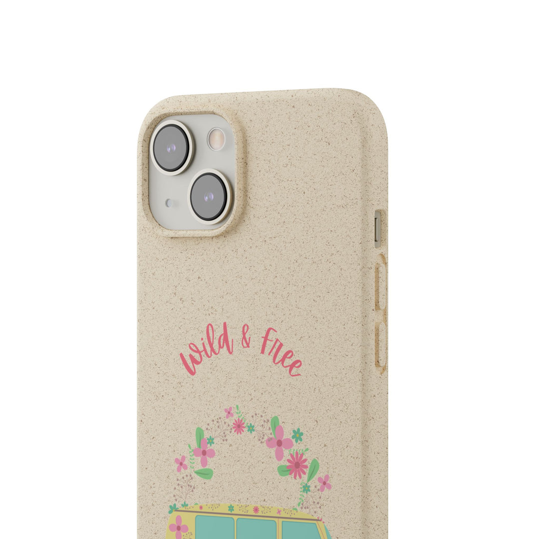 Wild and Free VW Bus Biodegradable Case