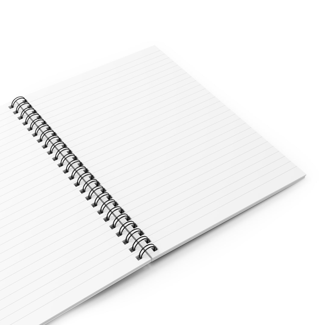 We Are Not Meant To Be Perfect Yin Yang Spiral Journal - Ruled Line
