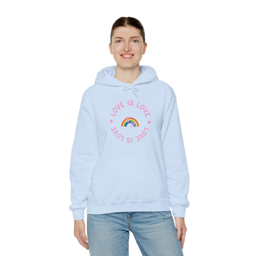 Love is Love Rainbow Unisex Heavy Blend™ Hooded Sweatshirt