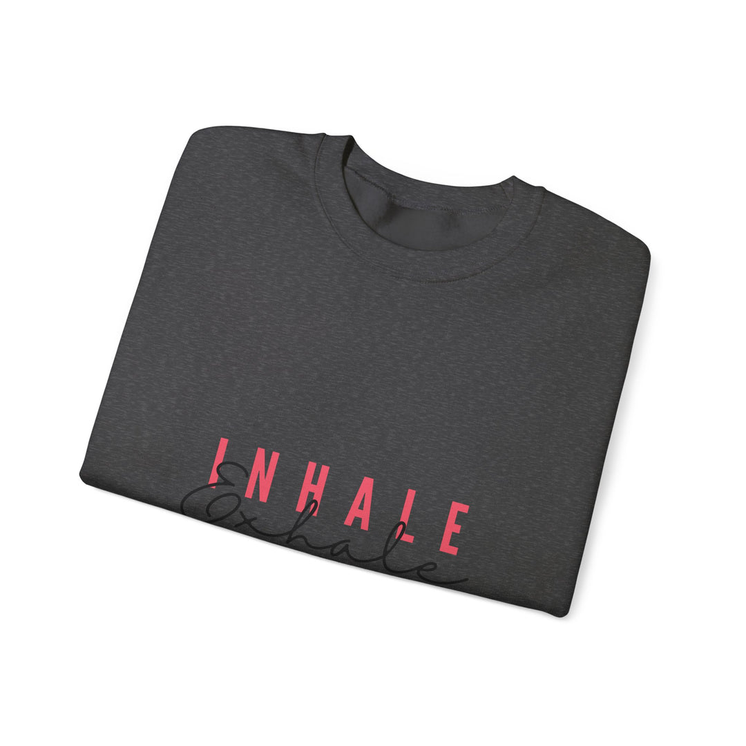 Inhale Exhale Unisex Heavy Blend™ Crewneck Sweatshirt