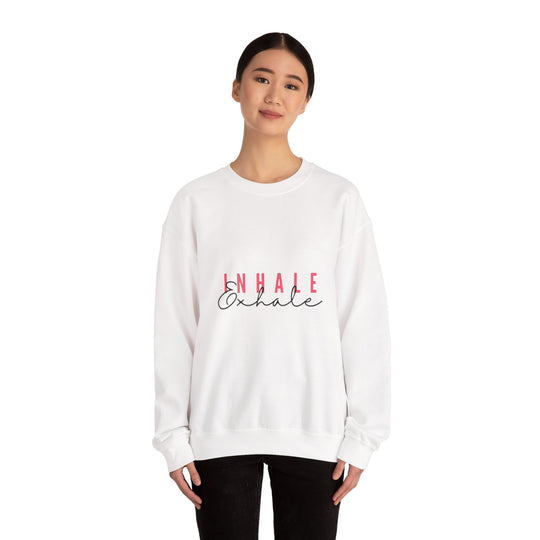 Inhale Exhale Unisex Heavy Blend™ Crewneck Sweatshirt