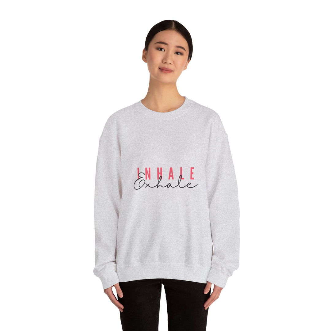 Inhale Exhale Unisex Heavy Blend™ Crewneck Sweatshirt