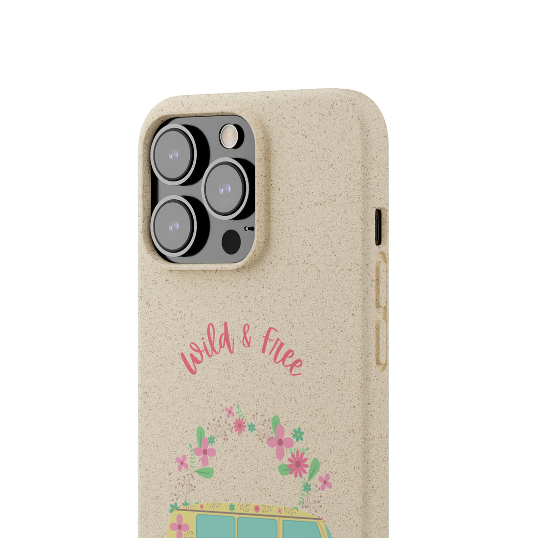 Wild and Free VW Bus Biodegradable Case
