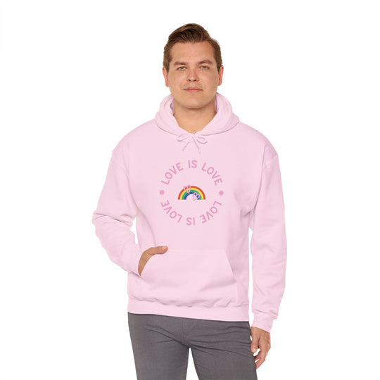 Love is Love Rainbow Unisex Heavy Blend™ Hooded Sweatshirt
