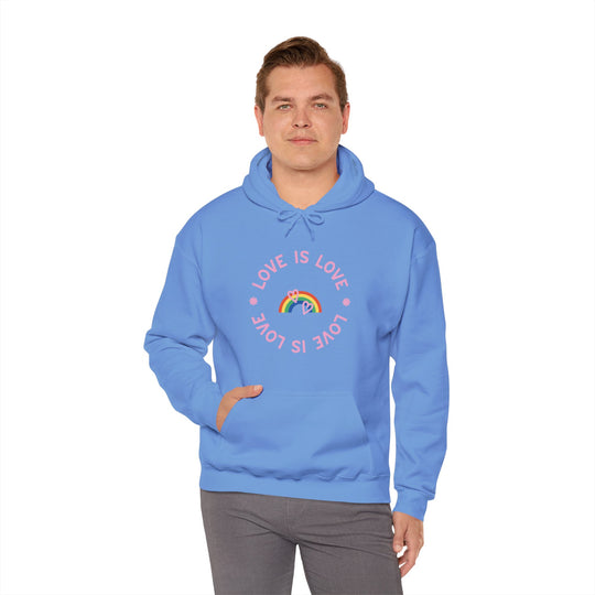 Love is Love Rainbow Unisex Heavy Blend™ Hooded Sweatshirt