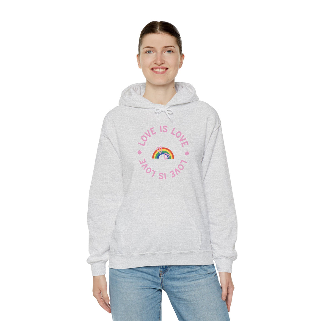 Love is Love Rainbow Unisex Heavy Blend™ Hooded Sweatshirt