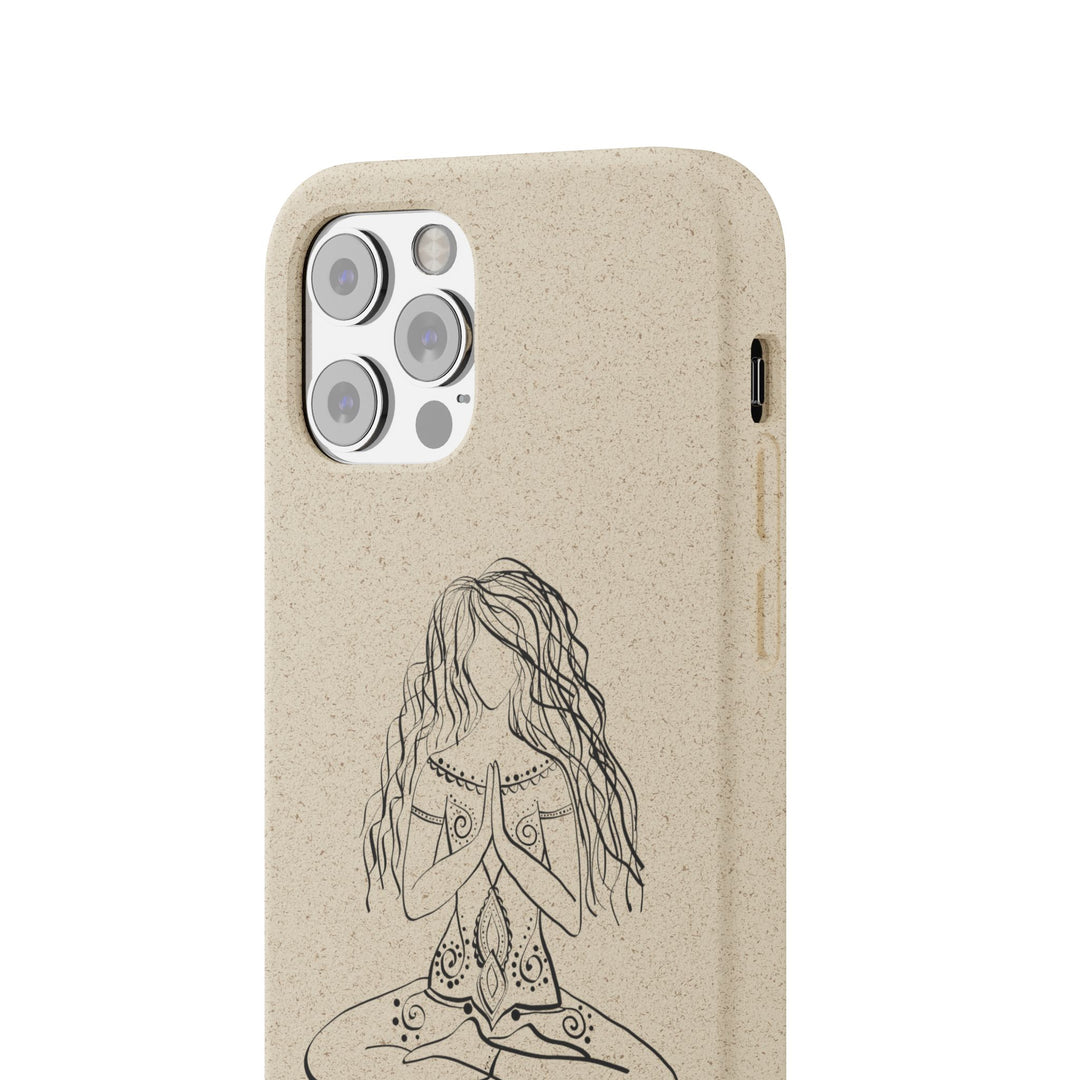 Just Fucking Breathe Biodegradable Case
