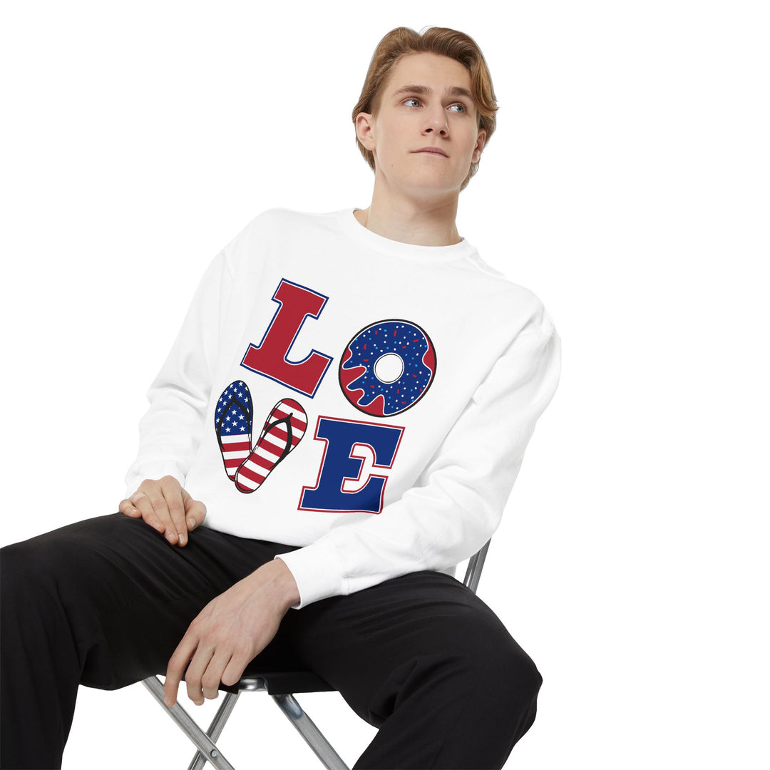 Unisex Garment-Dyed Sweatshirt