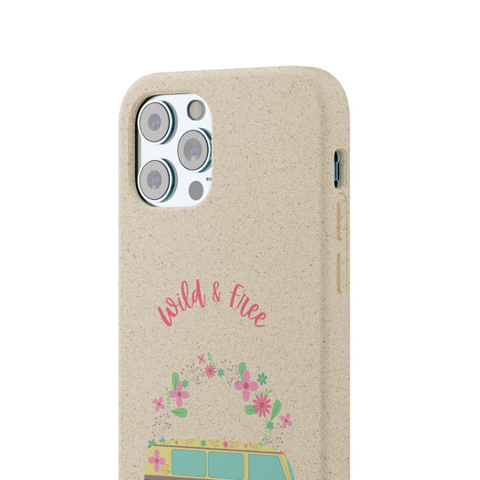Wild and Free VW Bus Biodegradable Case