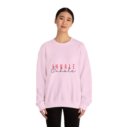 Inhale Exhale Unisex Heavy Blend™ Crewneck Sweatshirt