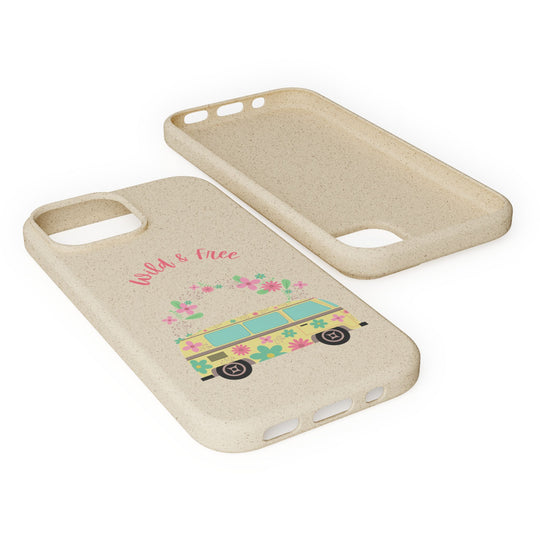 Wild and Free VW Bus Biodegradable Case