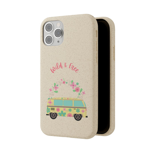 Wild and Free VW Bus Biodegradable Case