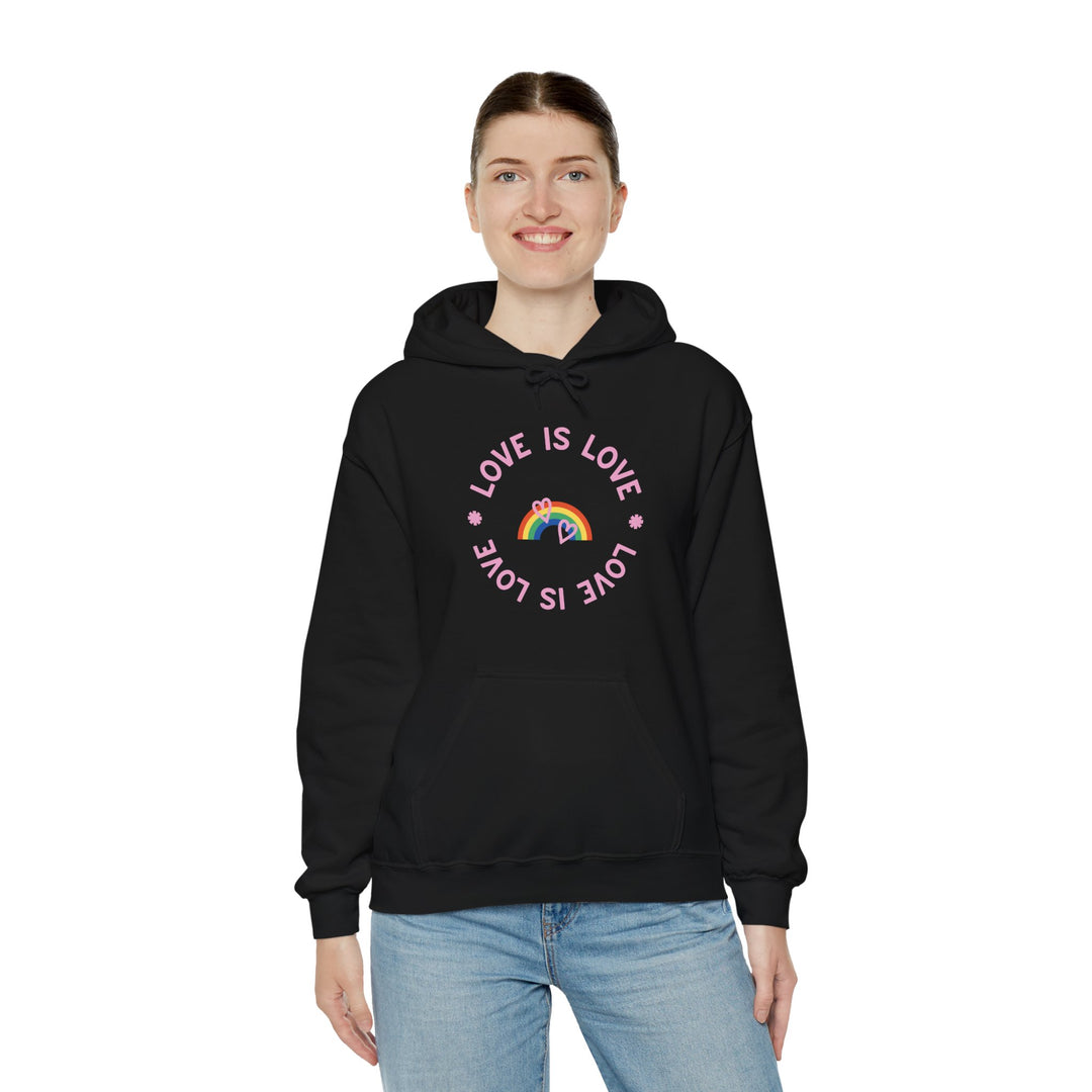 Love is Love Rainbow Unisex Heavy Blend™ Hooded Sweatshirt