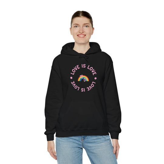 Love is Love Rainbow Unisex Heavy Blend™ Hooded Sweatshirt