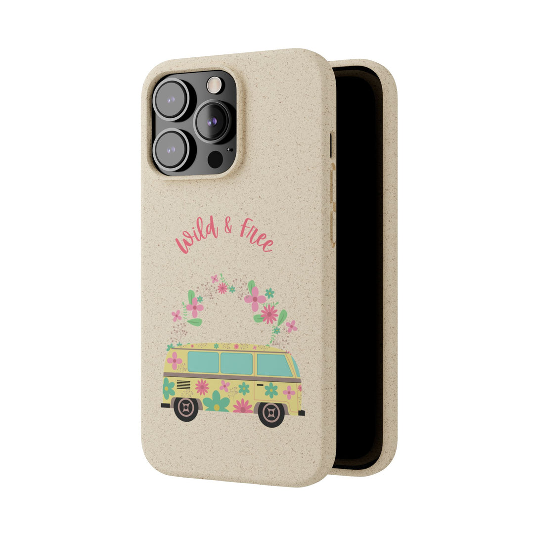 Wild and Free VW Bus Biodegradable Case