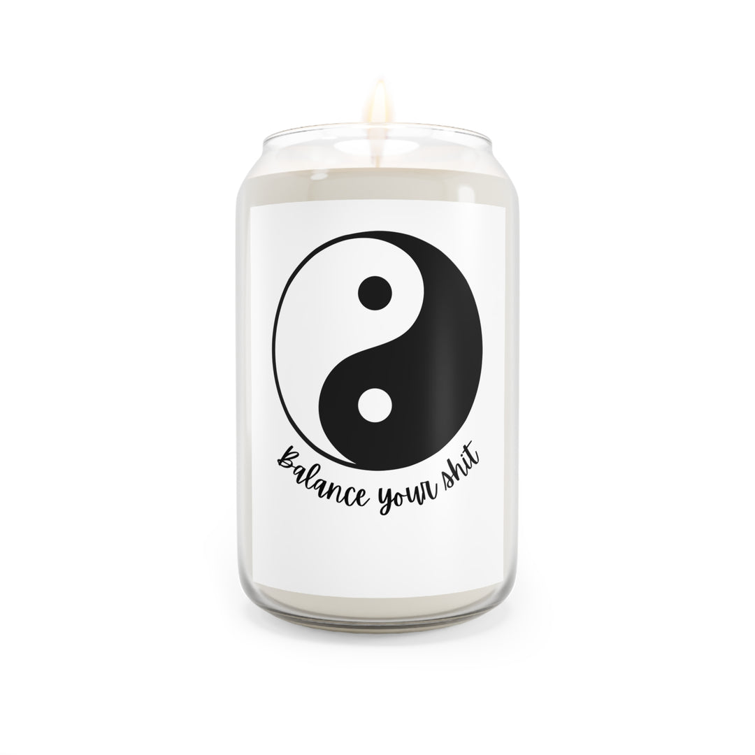 Balance Your Shit Aromatherapy Candle, 13.75oz
