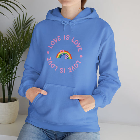 Love is Love Rainbow Unisex Heavy Blend™ Hooded Sweatshirt
