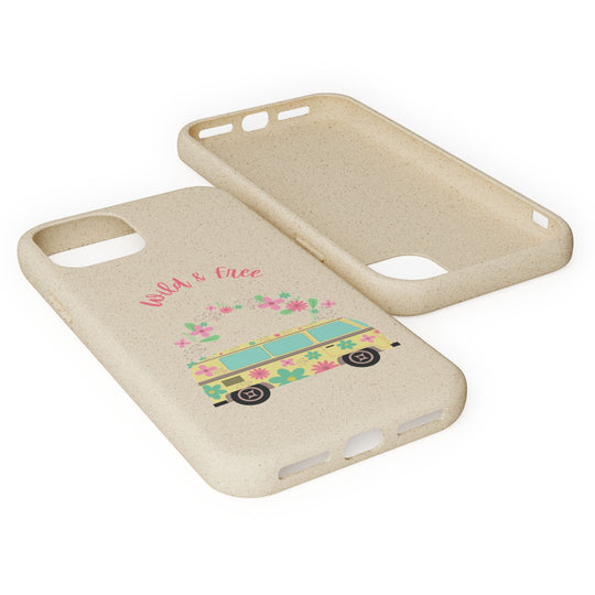 Wild and Free VW Bus Biodegradable Case
